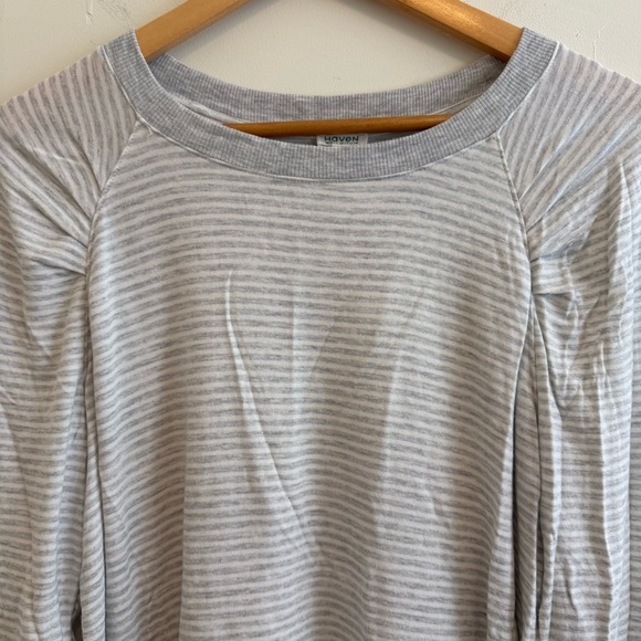 Haven Well Within Striped Knit Top Size Medium - Picture 2 of 9